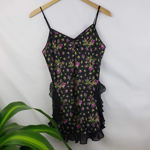 Betsey Johnson Other - ⚈BOGO Betsey Johnson Black Floral Camisole
